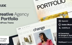 Etude (v1.2.0) Creative Agency & Portfolio WordPress Theme