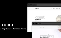 Eleos (v1.3.6) One-Page Creative WordPress Theme