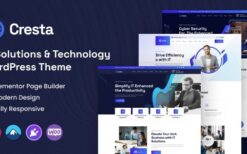 Cresta v1.0 IT Solutions & Technology WordPress Theme