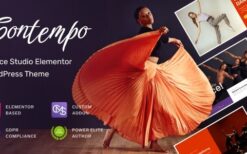 Contempo v1.0.11 Dance School WordPress Theme