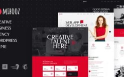 Mibooz v1.1 Creative Agency WordPress Theme
