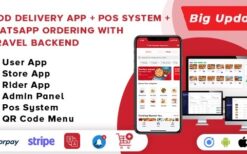 Food Delivery App v3.3.0 A Complete Ready to Use MultiStore Mobile App(Android, ios) + Website