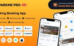 ParkMePRO v1.7 Flutter Complete Car Parking App with Owner and WatchMan app