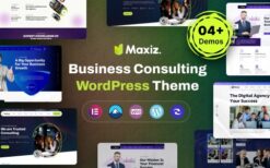 Maxiz (v1.0.0) Business Consulting WordPress Theme