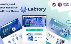 Labtory (v1.0.7) Laboratory and Science Research WordPress Theme