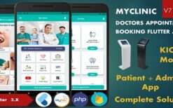 Myclinic v7.0 Hospital & Clinic Management | Doctor & Patient Appointment Booking | Pharmacy + Lab | Flutter