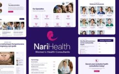 NariHealth (v1.0.6) Women’s Health Consultant WordPress Theme
