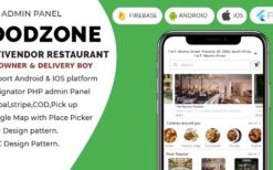 FoodZone v7.0.0 Multivendor Mobile Application with PHP Admin+web+driver+owner Flutter