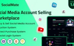 SocialMate v2.0 Social Media Account Selling Marketplace