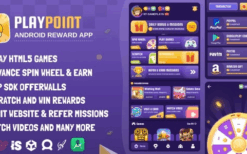 PlayPoint Android App with Admin Panel (v1.6)