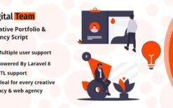 DigitalTeam v2.0.0 Creative Portfolio & Agency Script