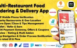 Eatggy v1.6 – Multi Restaurant Food Ordering & Delivery Application | Restaurant Management