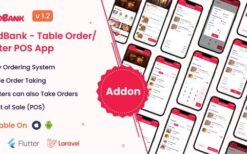 FoodBank v1.4 Table Order/Waiter Point Of Sale (POS) App