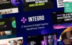 Integro v1.8.0 IT Services & Digital Agency WordPress Theme