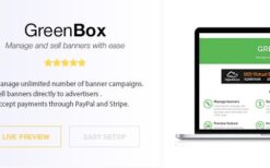 Green Box v3.07 Standalone Script – Manage and Sell Banners