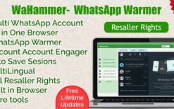 WAHammer (v1.3.0) Multi WhatsApp account Browser