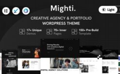 Mighti v1.0.9 Creative Agency & Portfolio WordPress Theme