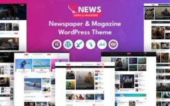 TNews v1.0.0 News & Magazine WordPress Theme
