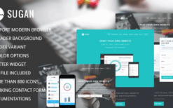 Sugan Modern Software Landing Page (v1.0.1)