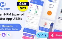 Maan HRM Flutter App UI Kit (Android & iOS) v1.3