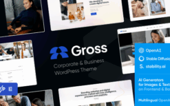 Gross (v1.6.0) Business & Consulting WordPress Theme