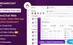 DreamsChat Web (v2.0) Chat, Audio, Video Web APP with Admin Dashboard