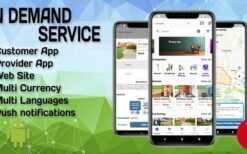 v1.4 On Demand Service Solution | 4 Apps | Customer+Provider+Admin Panel+WebSite | Flutter (iOS+Android)