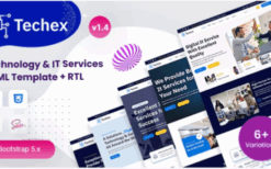 Techex v1.5 Technology & IT Services HTML Template