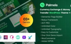 Palmela v1.5 Online Banking & Money Transfer WordPress Theme