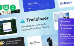 Trailblazer v1.6.0 Travel Theme + AI