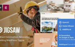 Jigsaw (v1.7.0) Building & Construction WordPress Theme