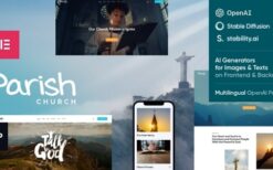 Parish (v1.7.0) Church, Religion & Charity WordPress Theme