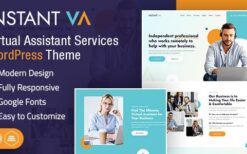 Instant VA v1.0 Virtual Assistant WordPress Theme