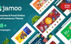 Jamoo v1.0.1 Groceries & Food Online WooCommerce Theme