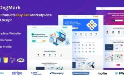 DegMark v1.2.0 Digital Products Buy Sell Marketplace Laravel Script