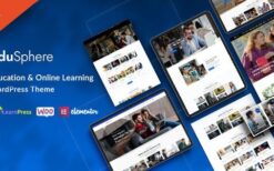 EduSphere v1.5.0 Education & Online Learning WordPress Theme