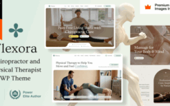 Flexora (v1.0) Chiropractors Message and Physical Therapists WordPress Theme