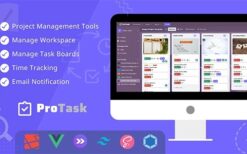 ProTask v1.5.5 A teamwork project management tool including time tracking