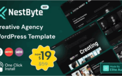 Nestbyte v1.2.2 Creative Agency and Startup WordPress Theme