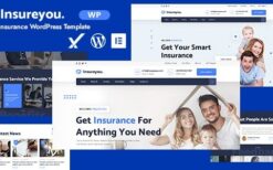 Insureyou v1.0.0 Insurance WordPress Theme