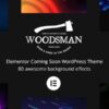 Woodsman v4.0.0 Elementor Coming Soon WordPress Theme