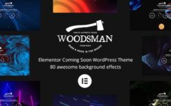 Woodsman v4.0.0 Elementor Coming Soon WordPress Theme