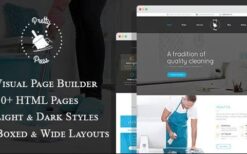 PrettyPress 13 July 2023 Cleaning Service HTML Template with Builder