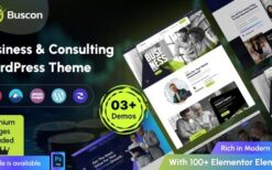 Buscon v1.0.1 Consulting Business WordPress Theme