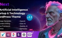 AiNext v1.4 AI Agency & Startup WordPress Theme