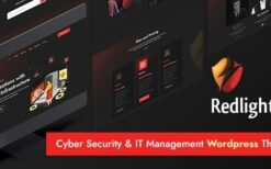 Redlight (v1.1) Cyber Security & IT Management WordPress Theme