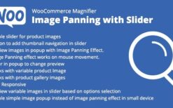 WooCommerce Magnifier v1.6 Image Panning with Slider