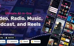 DTTube (v1.0) Ultimate All-in-One Video,Reels,Podcast,Radio,Music Flutter App with Laravel Admin Panel