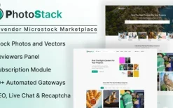 PhotoStack Multivendor Microstock Marketplace v1.0