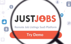 JustJobs v2.0.0 Remote Job Listings SaaS platform